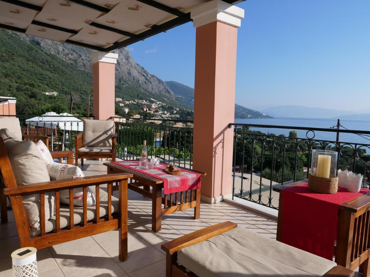 Villa Artemis Barbati Buitenkant foto